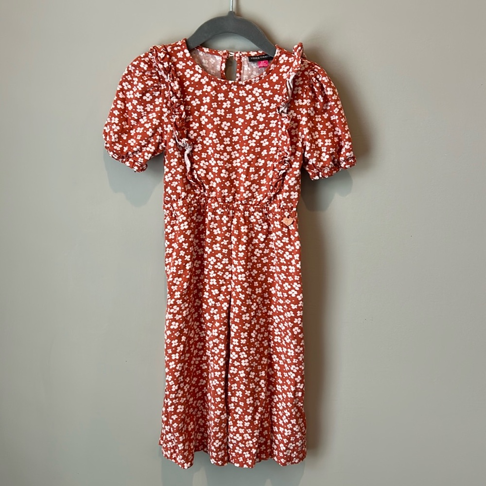 Vince Camuto Floral Kids Jumpsuit
